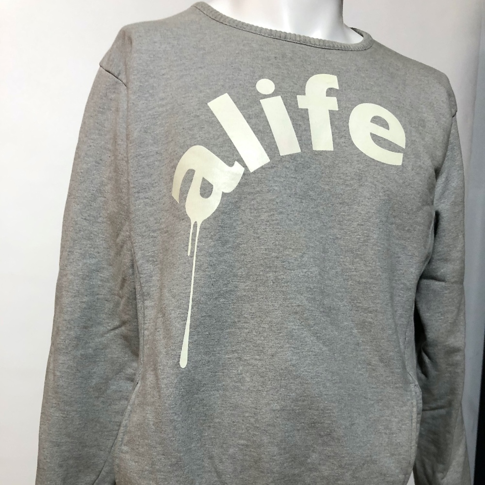 Alife Paint Drip Crewneck Sweater